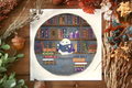 Bookworm Ghostie - Art Print