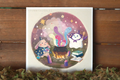 Summoning Positive Vibes - Art Print