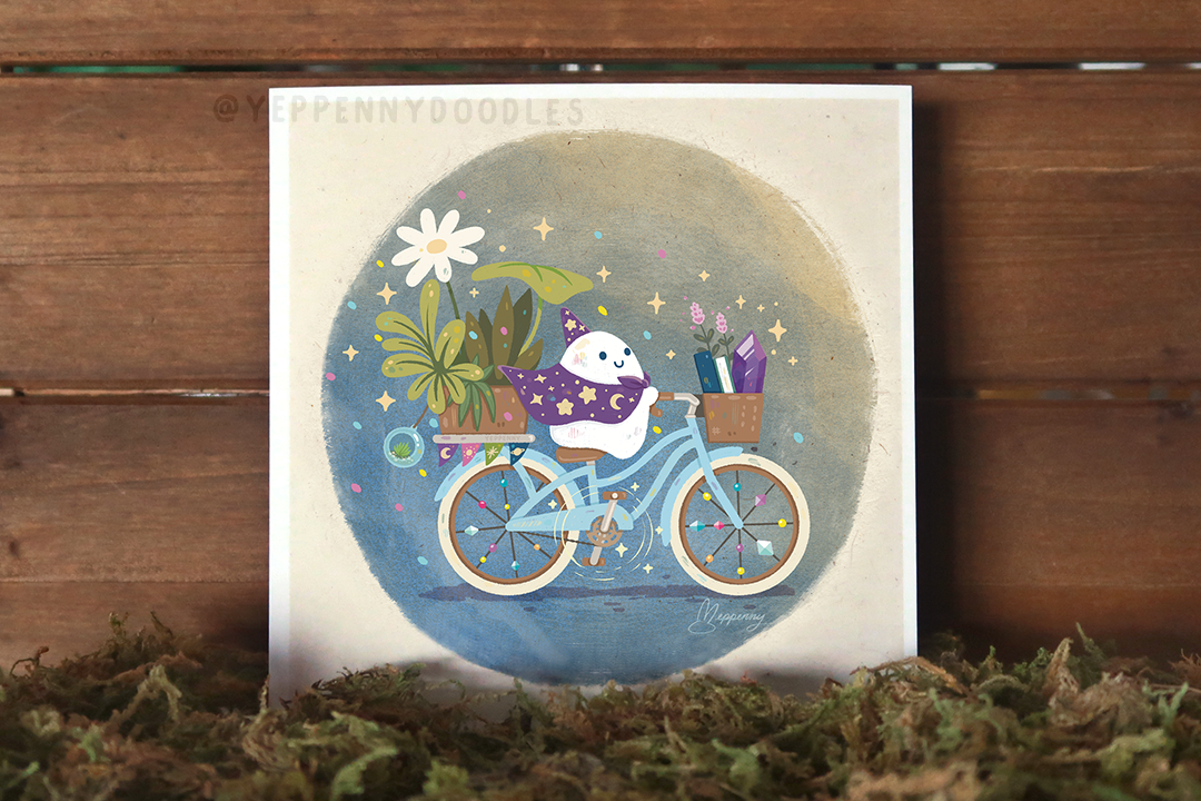 Magic Bike - Art Print