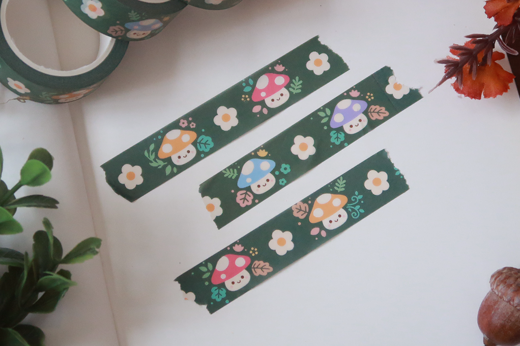 Mushroom - Washi Tape (15mm)