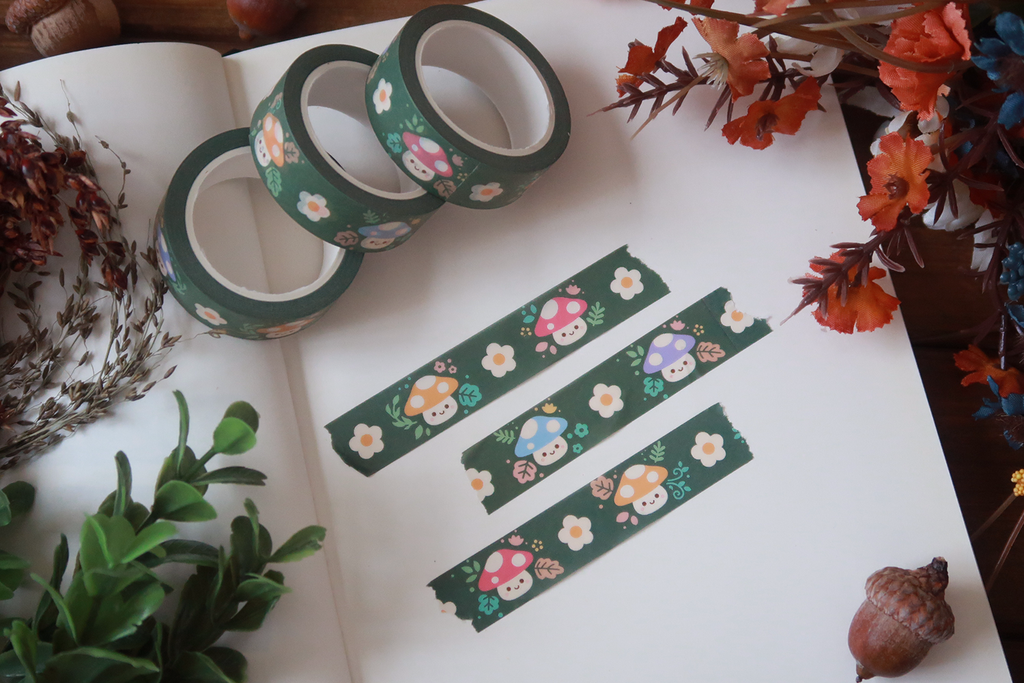 Mushroom - Washi Tape (15mm)