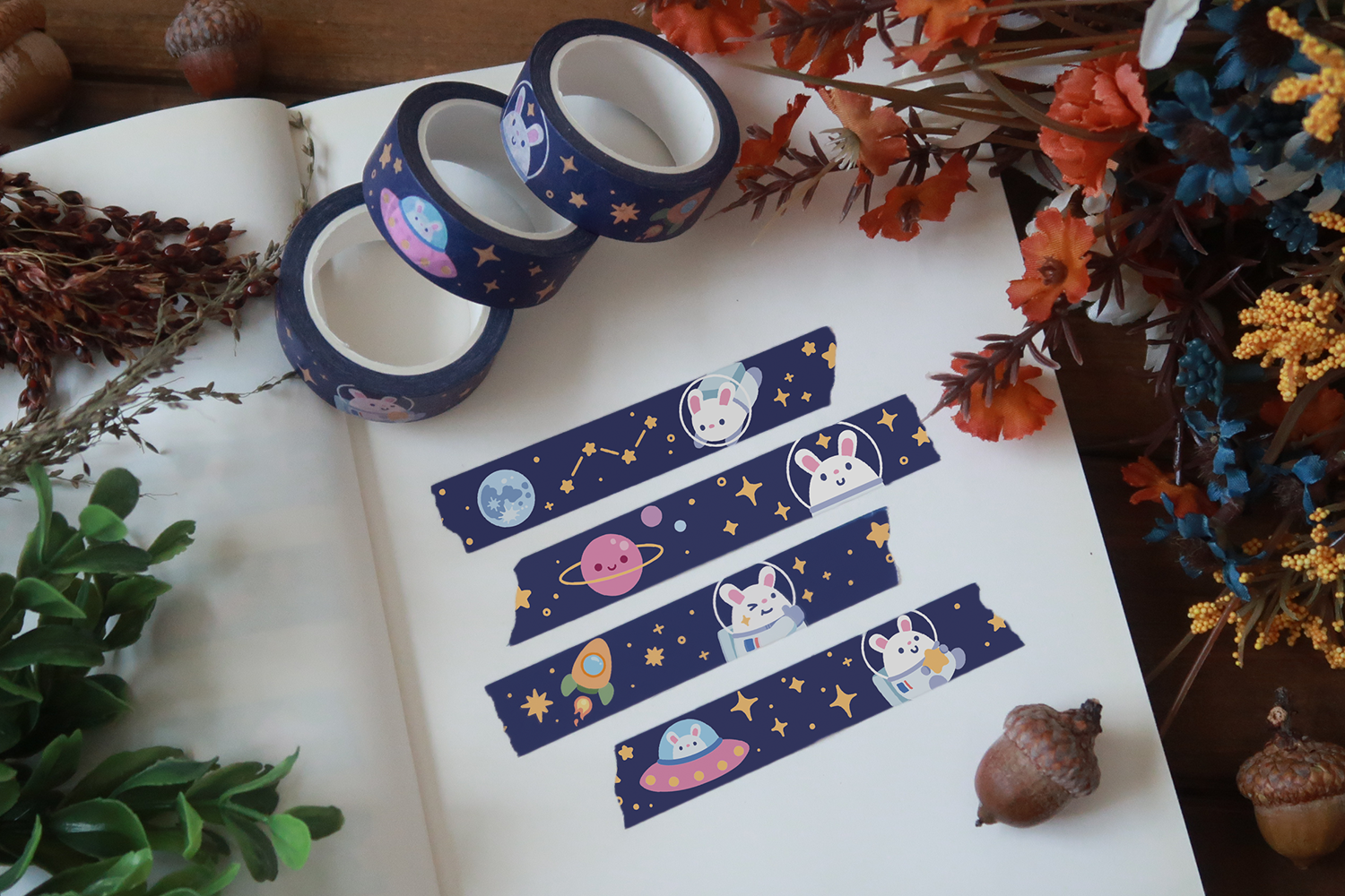 Space Bun - Washi Tape (15mm)