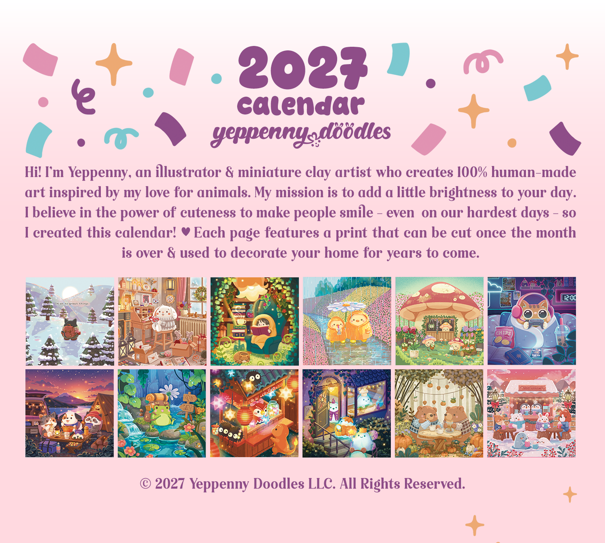 2027 YeppenCalendar (Limited Stock!)
