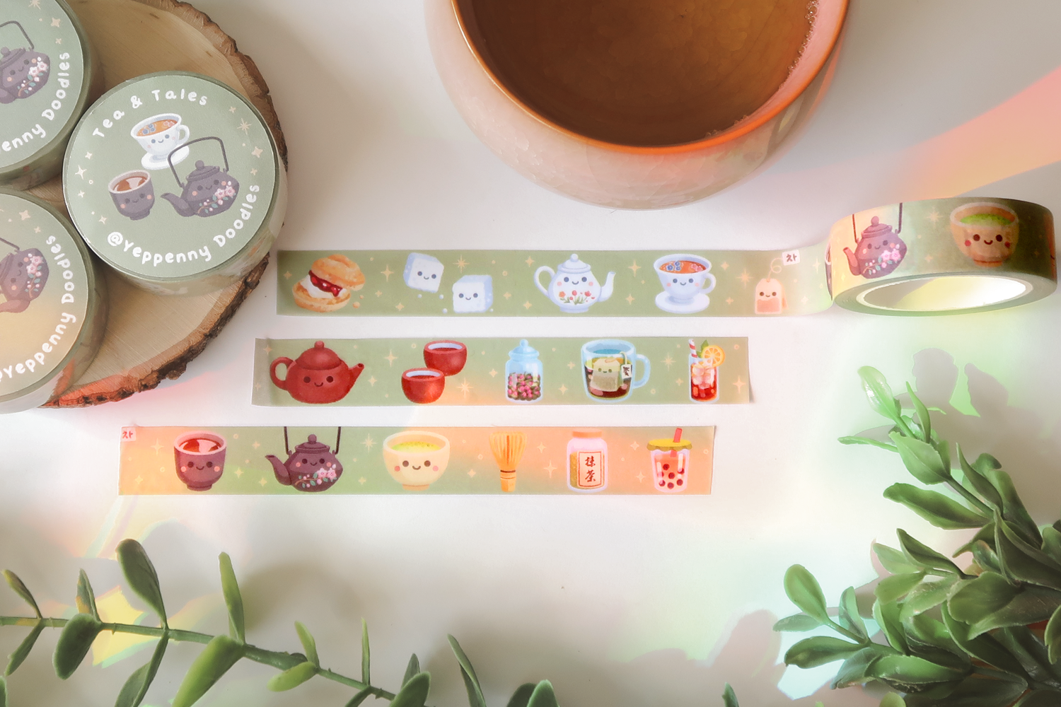 Teas & Tales - Washi Tape (15mm)