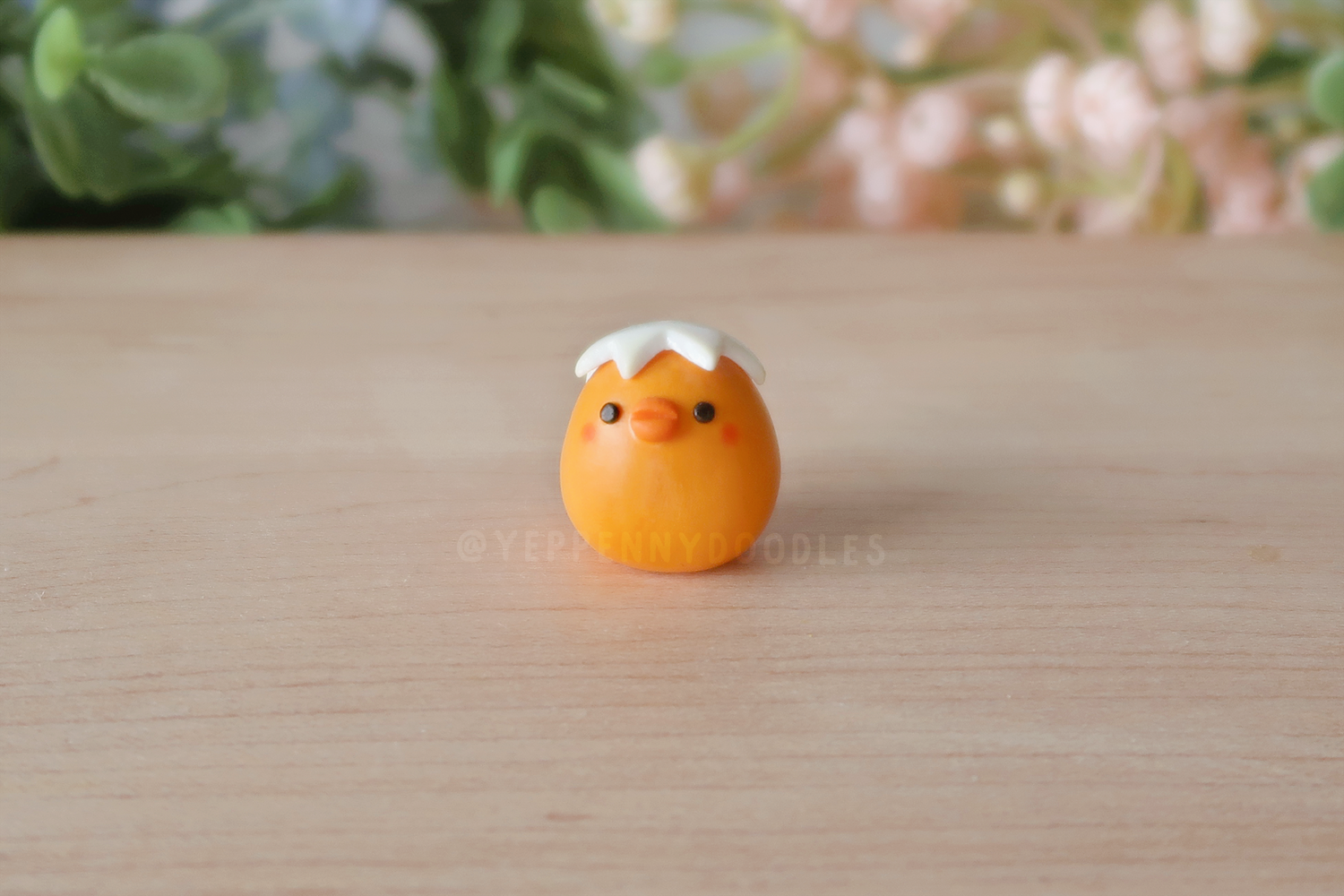 Baby Duckie - Miniature Clay Desk Buddy