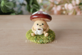 Coffee Mushroom - Miniature Clay Desk Buddy