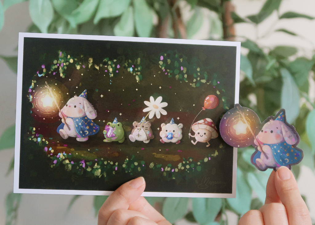Light the Way (Forest Treasure March) - Art Print