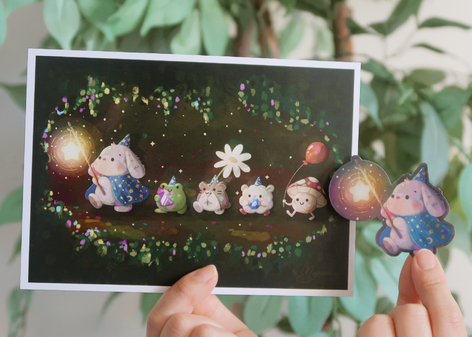 Light the Way (Forest Treasure March) - Art Print