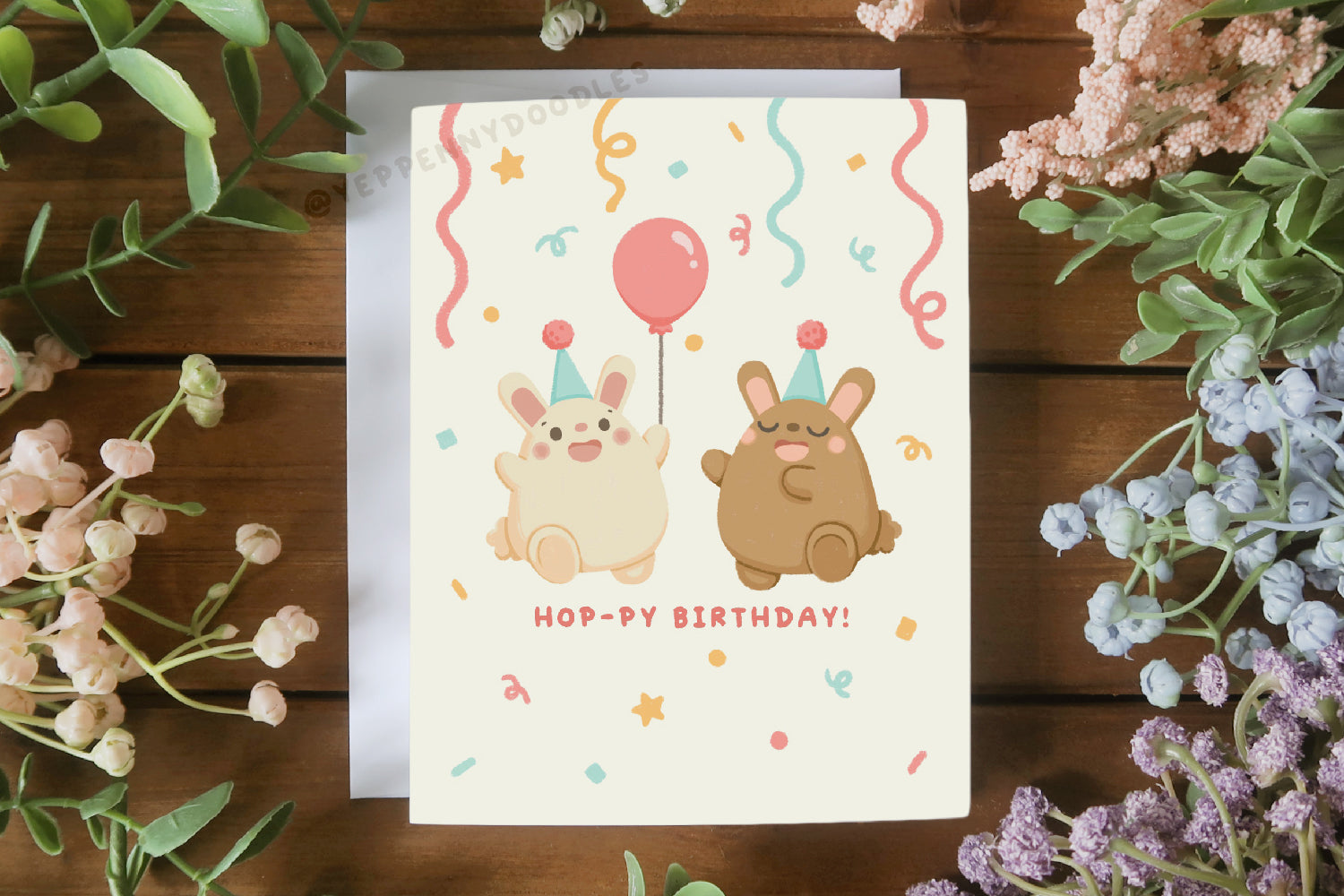 Hop-py Birthday! - Greeting Card