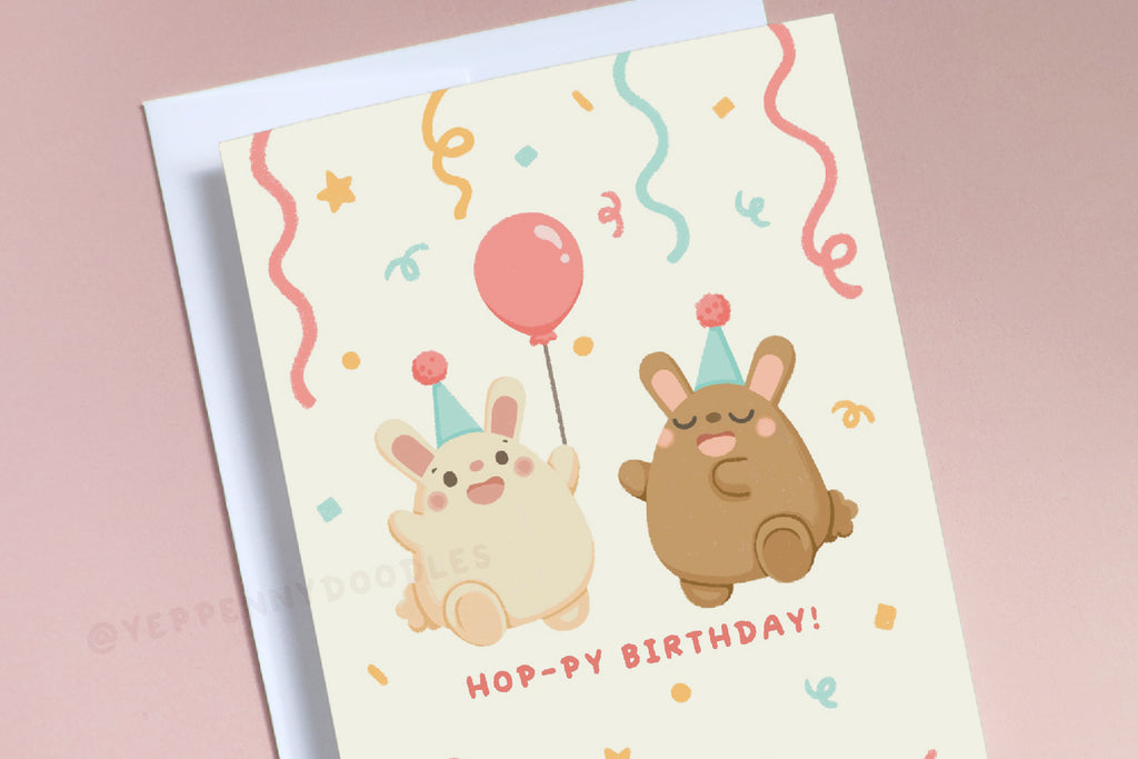 Hop-py Birthday! - Greeting Card