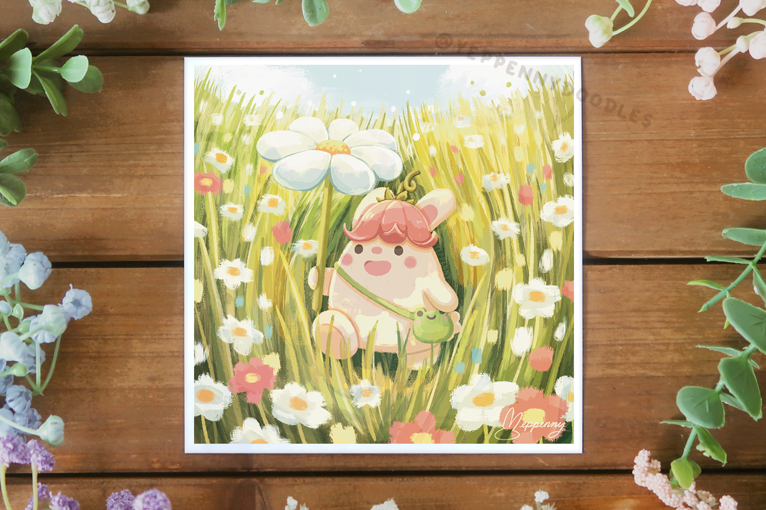 Have a Nice Daisy - Art Print