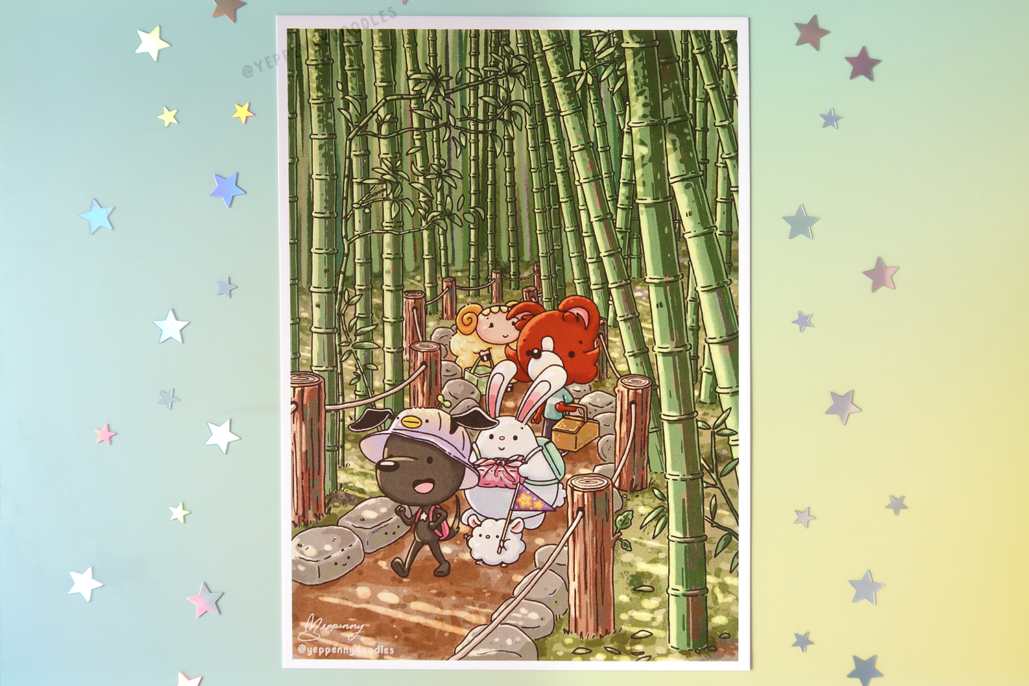 Bamboo Forest - Art Print