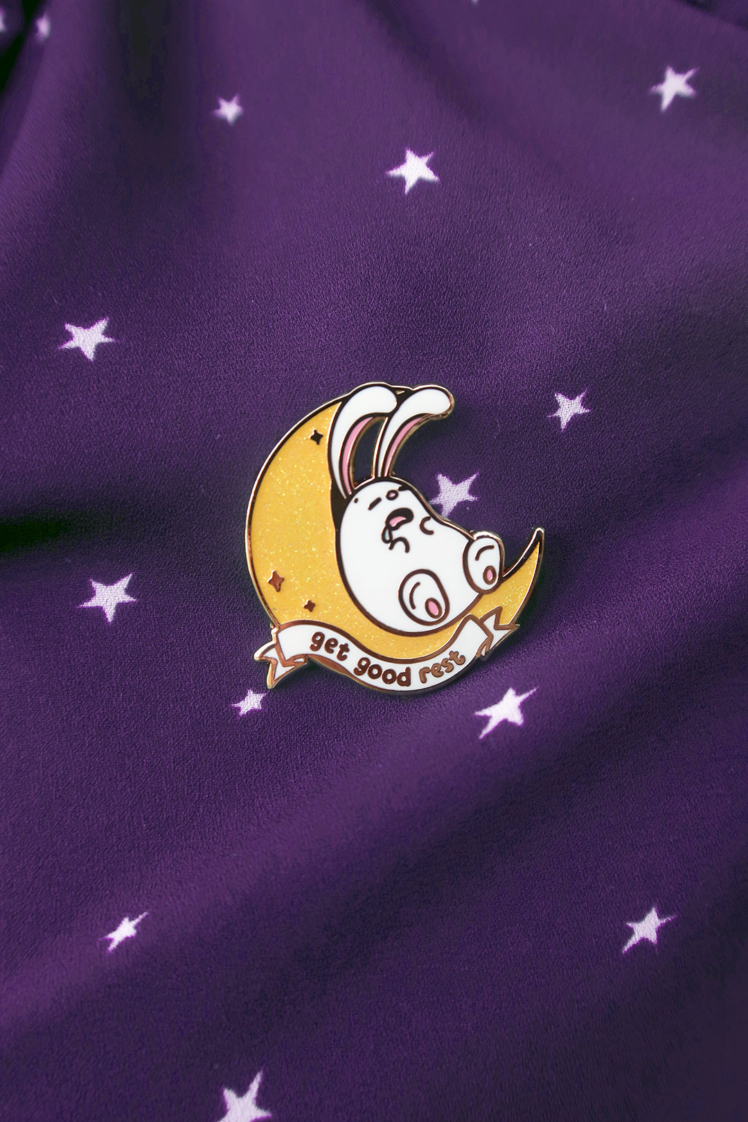 Get Good Rest - Enamel Pin (Sparkle)