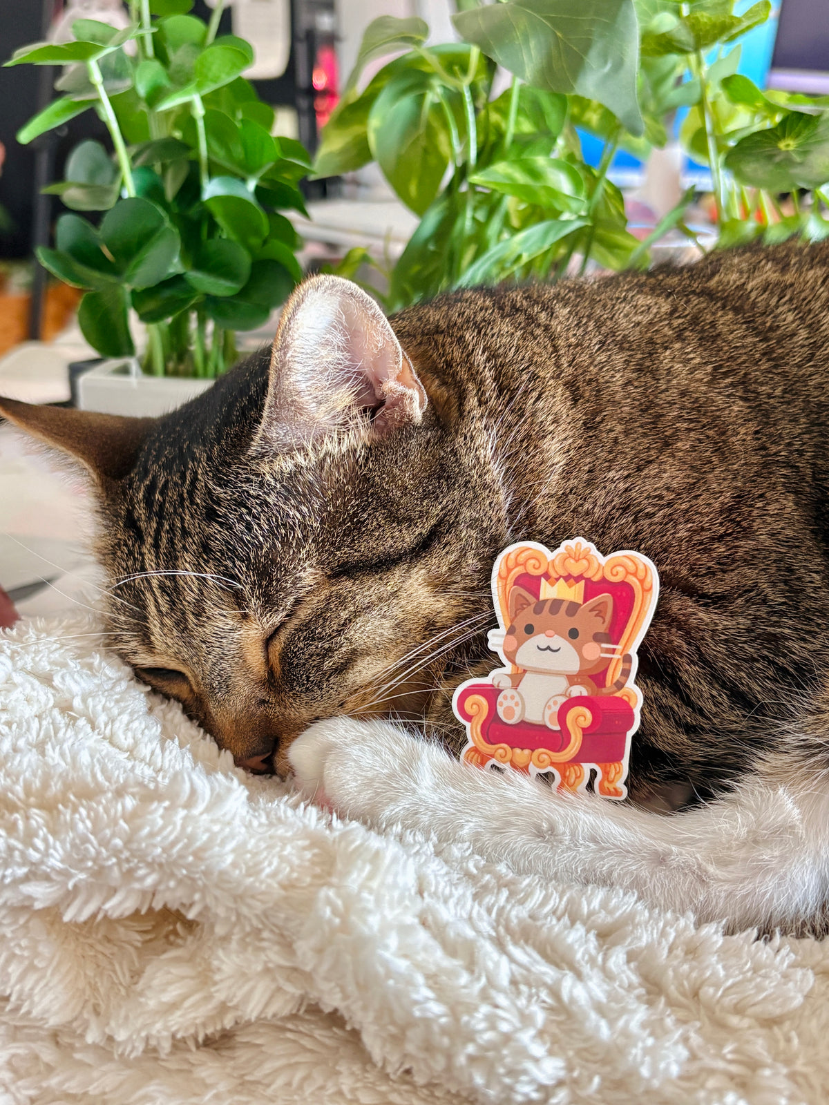 All Hail the Cat - Sticker