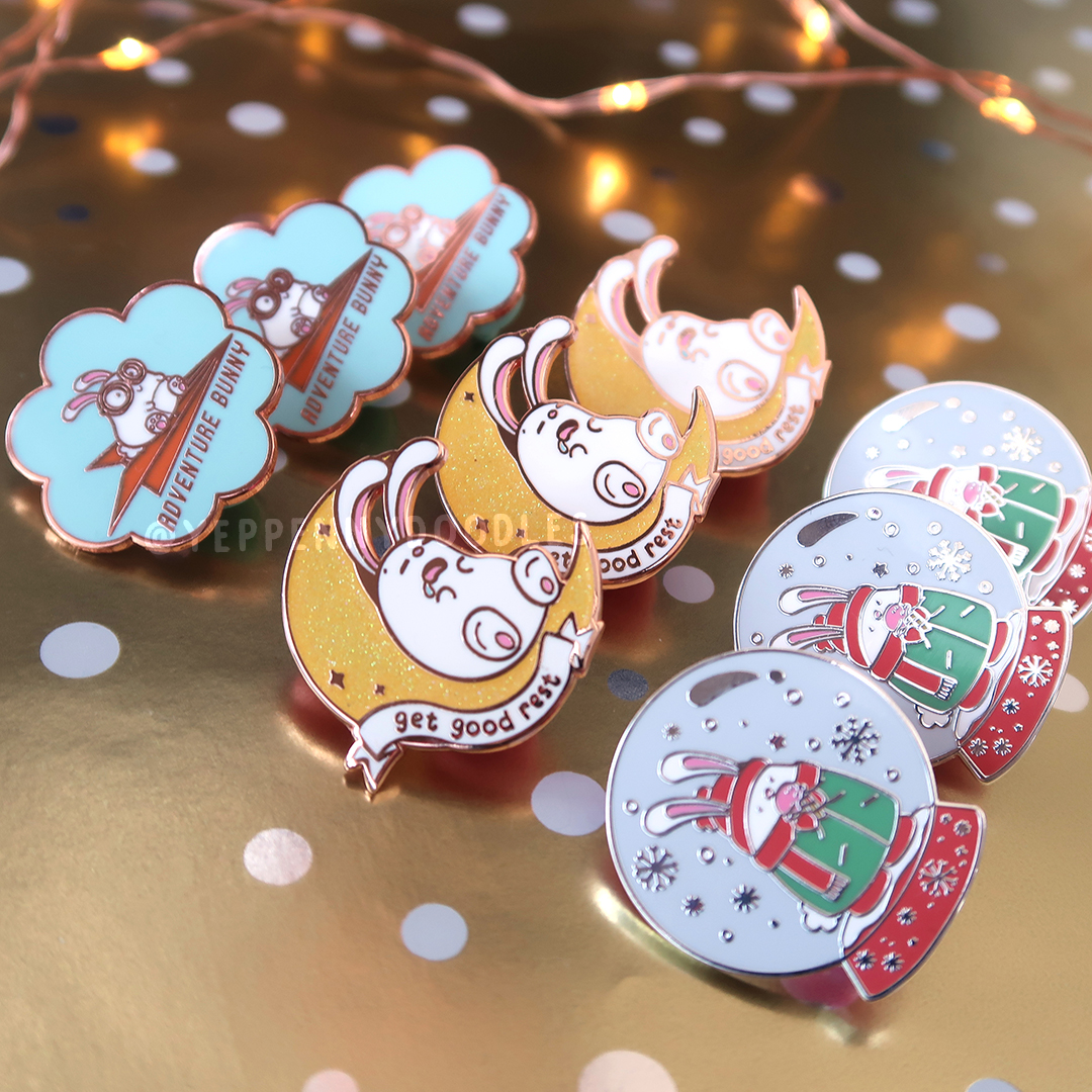 Adventure Bunny - Enamel Pin
