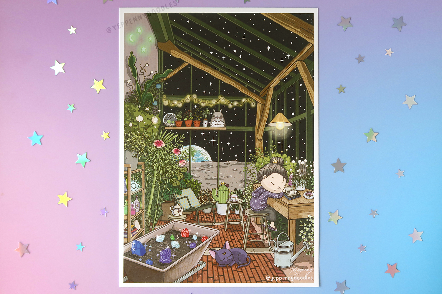 Magic Greenhouse - Art Print