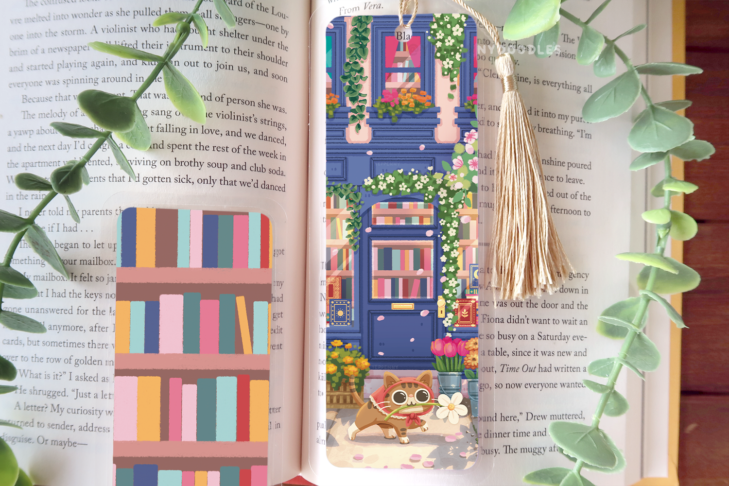Spring Bookshop - Bookmark