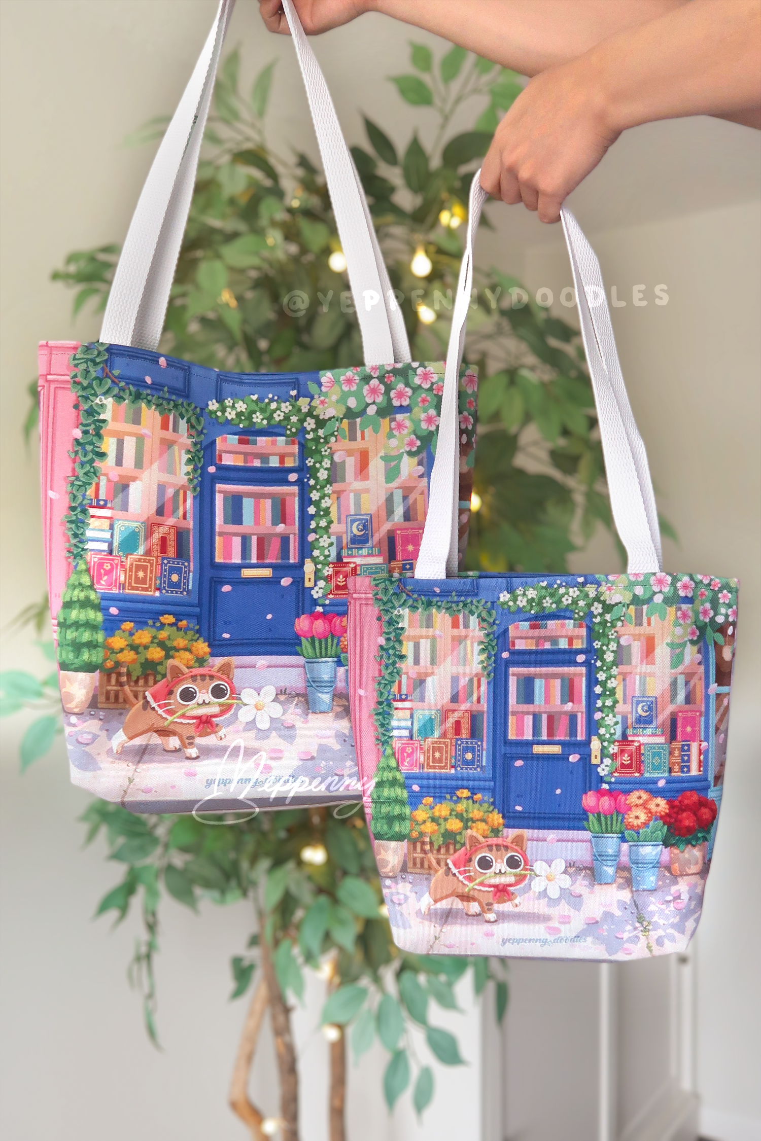 Spring Bookshop - Tote Bag