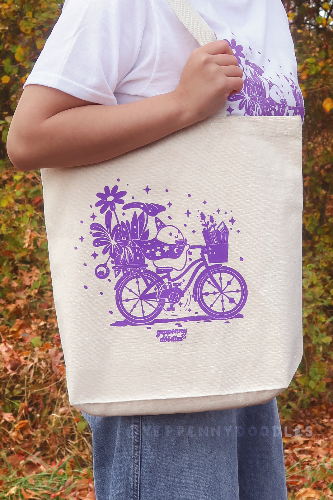 Wizard Ghost (Magic Bike) - Tote Bag