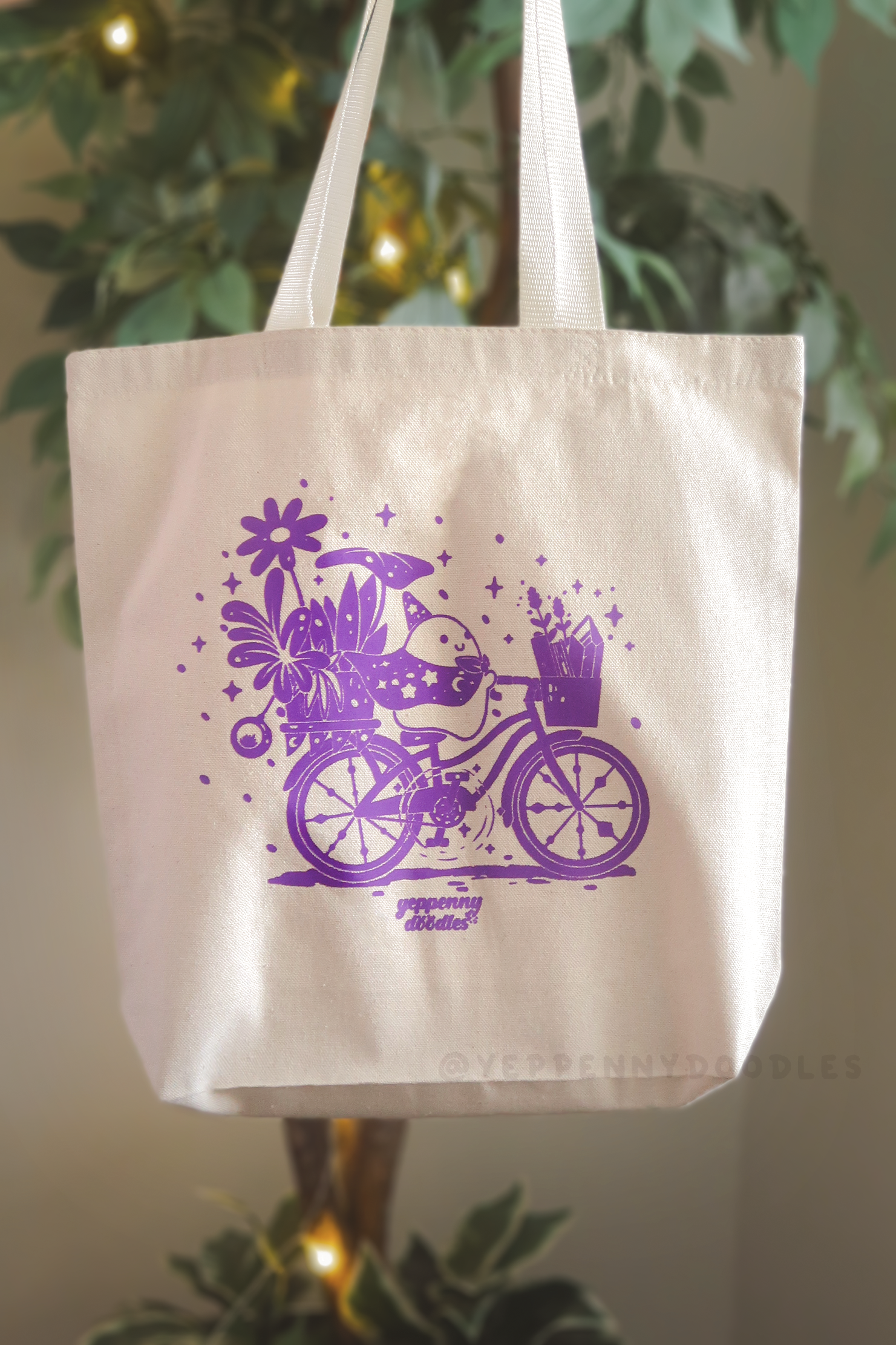 Wizard Ghost (Magic Bike) - Tote Bag