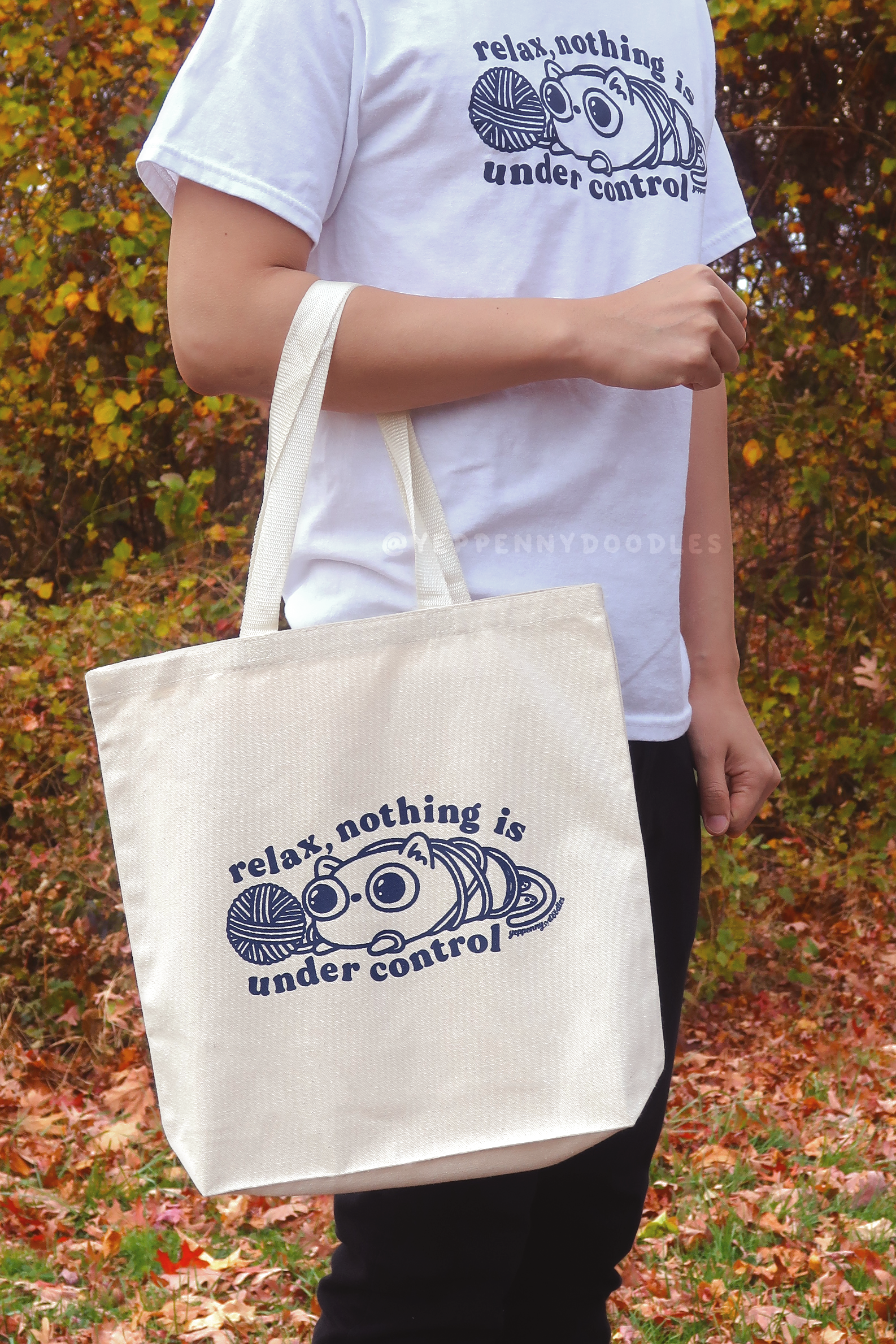 Relax, Nothing Is Under Control - Tote Bag
