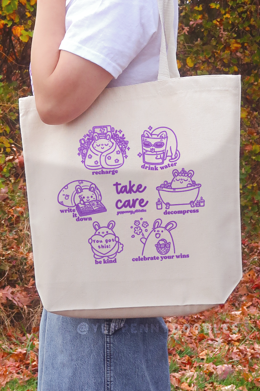 Take Care - Tote Bag