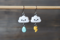 Raindrop & Lightning Earrings