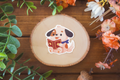 Reading Dog - Sticker