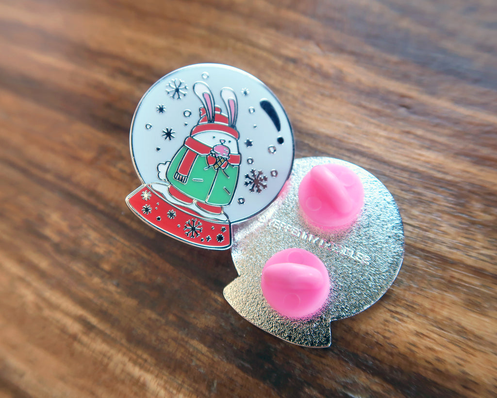 Never Too Cold for Ice Cream - Enamel Pin