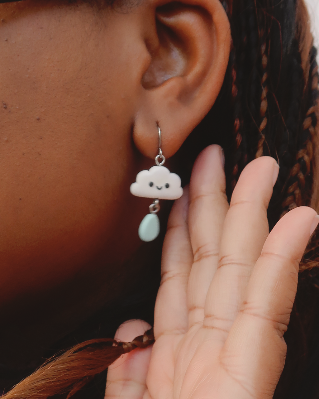 Raindrop & Lightning Earrings