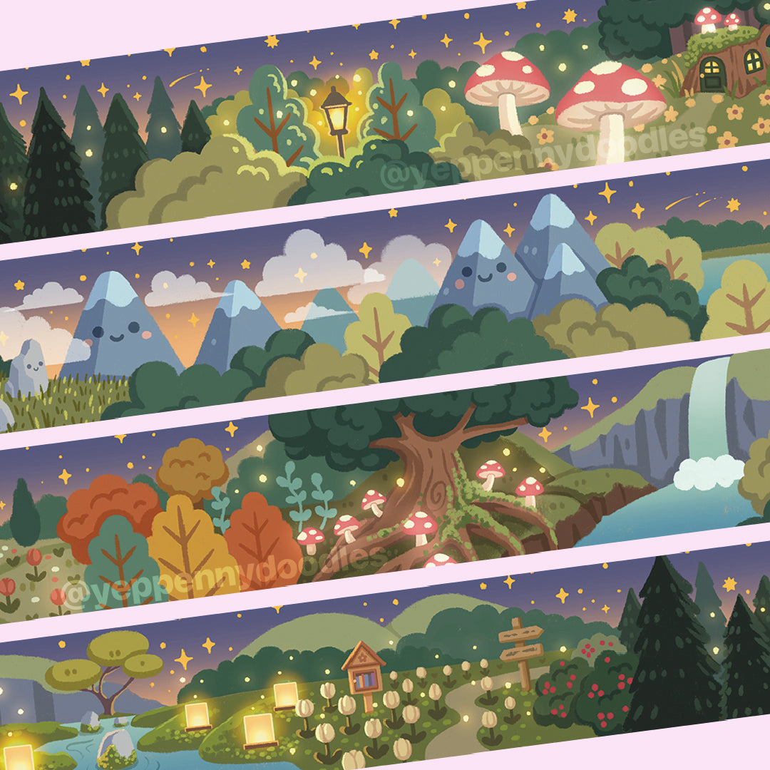 Magical Forest - Washi Tape (15mm)
