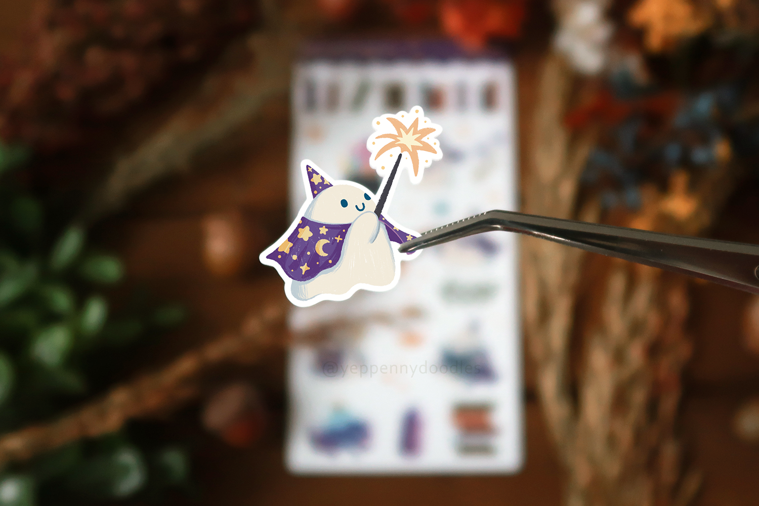 Wizard Ghost - Sticker Sheet
